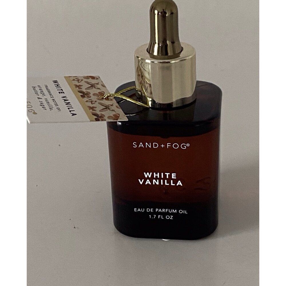 Sand + Fog Eau De Parfum Oil 1.7 fl oz White Vanilla Orange Butter And Sugar NEW